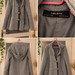 Jacheta Zara Basic XS – gri, cu gluga